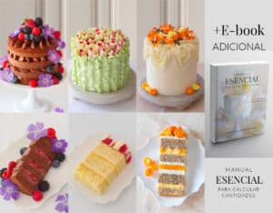 CURSO ONLINE PASTELES PARA DESTACAR + E-BOOK PARA CALCULAR CANTIDADES, RACIONES Y ADAPTAR RECETAS